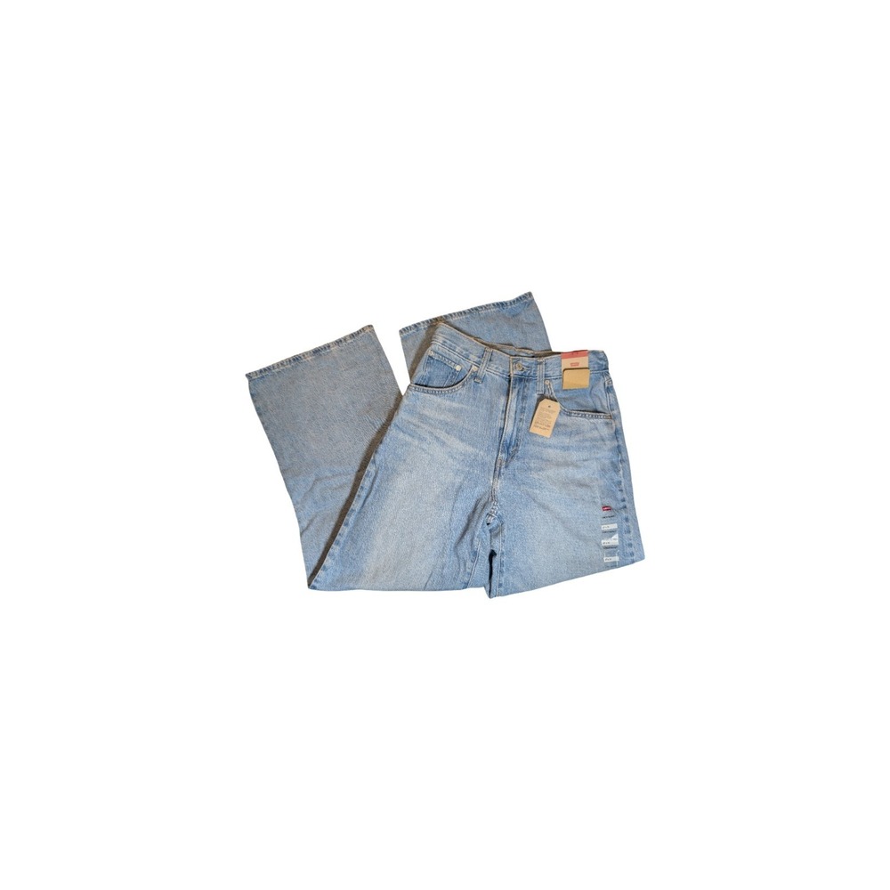 ⭐E3 Levi's Ribcage Straight Ankle Jeans – Women's Size 32 x 27 – Light Wash